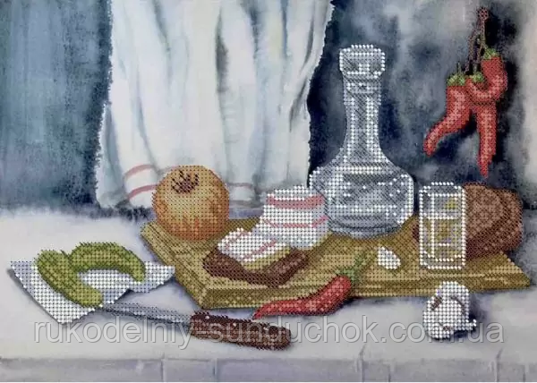 Схема для вишивання бісером ТМ Acorns Вечеря А4-К-447, фото 1