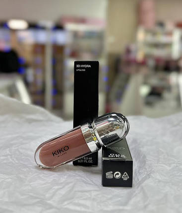 Блиск для губ KIKO 3D Hydra Lipgloss 20 6,5 мл, фото 1