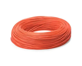 Дріт мідний 12AWG 600V 4.5мм 100м, в силіконовій ізоляції, червоний