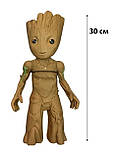 Фігурка іграшка для хлопчика Месники Грут 28 см., Супергерої Marvel Avengers Groot, зі світлом і звуком, фото 2