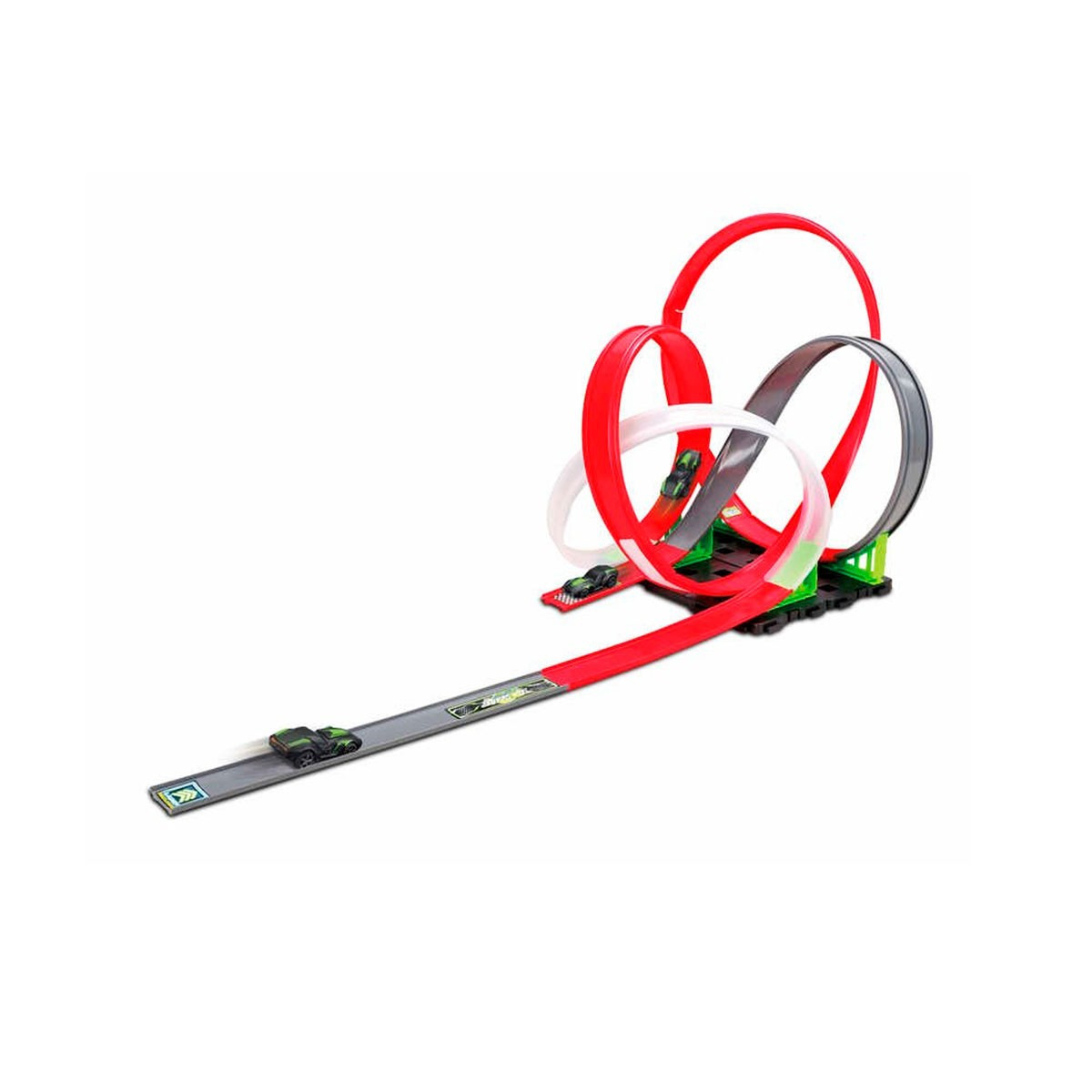 Трек GoGears Extreme «Надзвуковий запуск 3в1» (машинка, довжина треку 25 метрів, масштаб 1:55) 18-30533