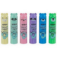 Клей-олівець Kite PVP 15г Colorful з фігурним ковпачком