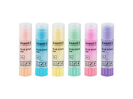 Клей-олівець Axent Pastelini  PVP 15г (24)