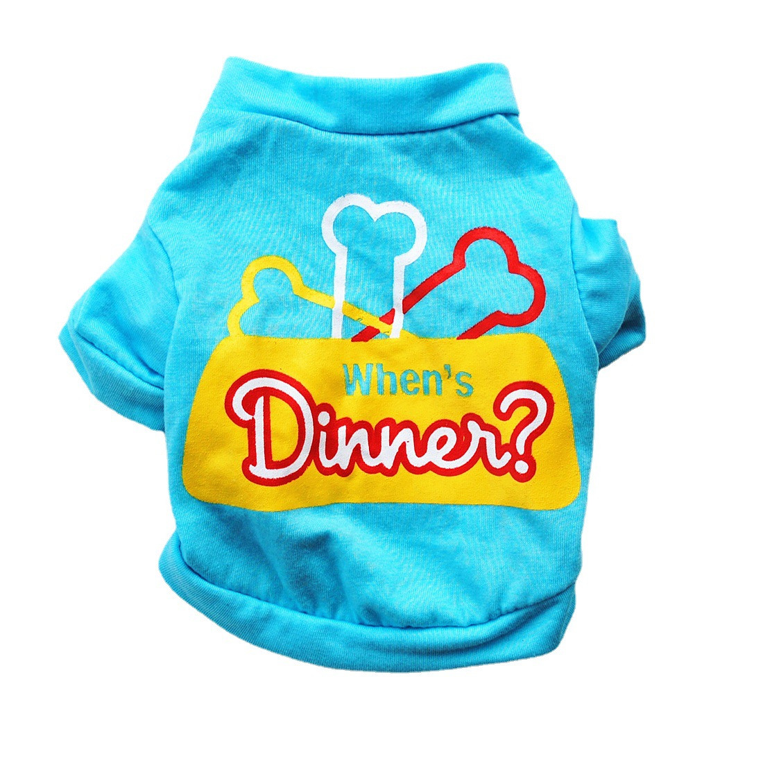 Світшот для котів Pet Style "Коли обід?" Блакитний XS, фото 1