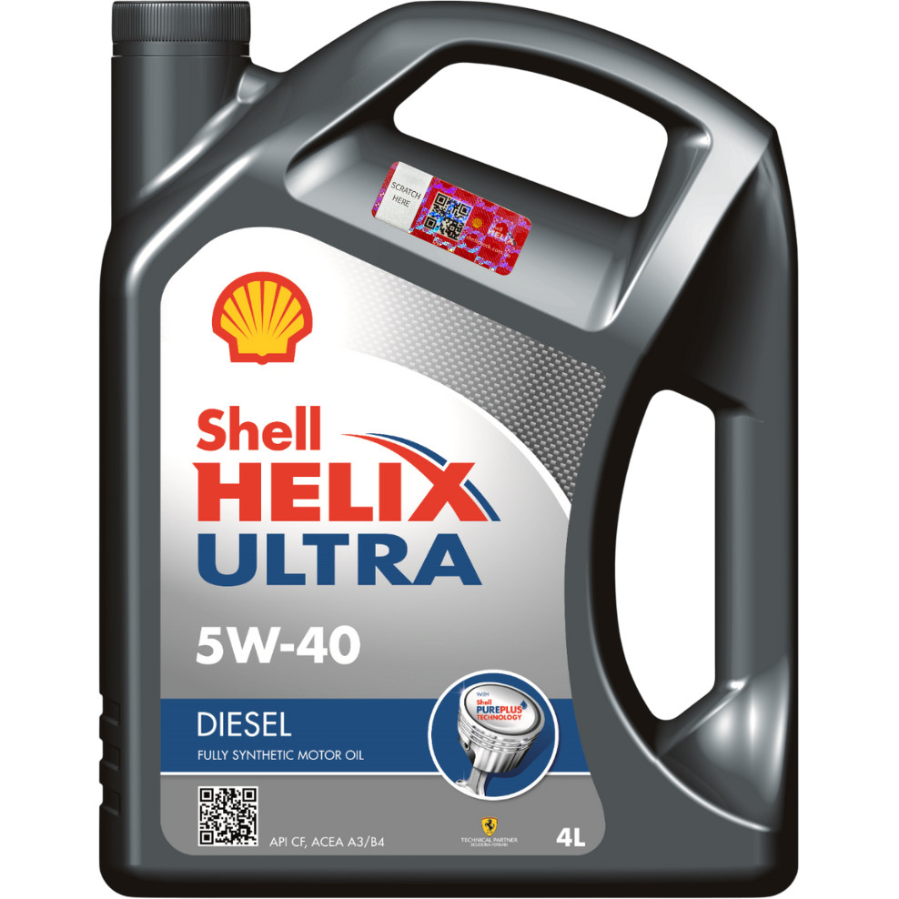 Моторна олива Shell Helix Ultra Diesel 5W-40, 4 л