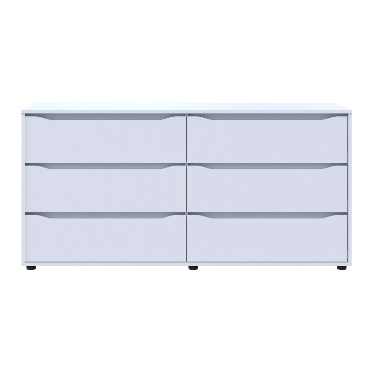 Комод Doros Глобус Білий 160х48х78 (44900224)