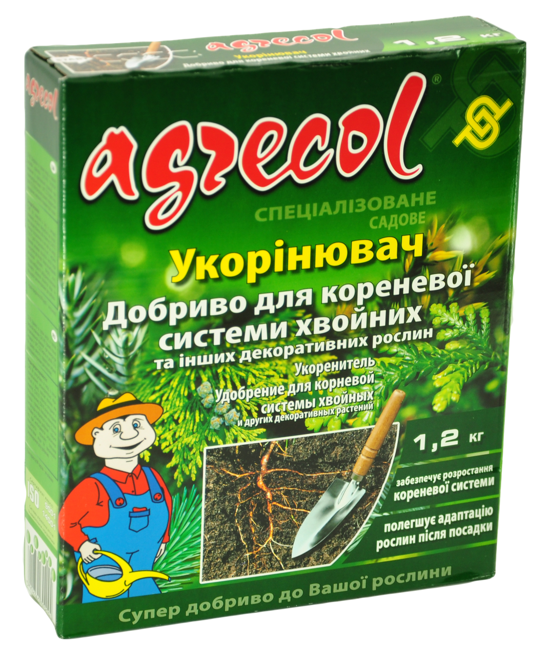 Добриво 1,2 кг для кореневої системи хвойних Agrecol, фото 1