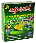 Добриво 1,2 кг для підкислення грунту хвойних рослин Agrecol