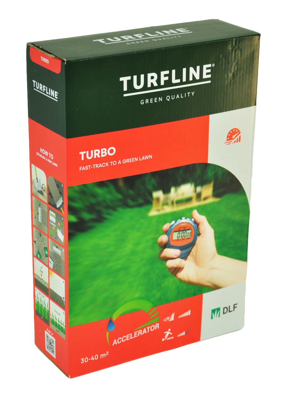 Насіння газонної трави Turbo Turfline 1 кг DLF Trifolium