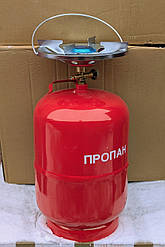 Газовий балон із пальником об'ємом 12 літрів