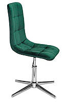 Стілець майстра Tom Modern Base, на хромованій хрестовині зі стопами, регулювання висоти, м'яка оббивка, фото 10