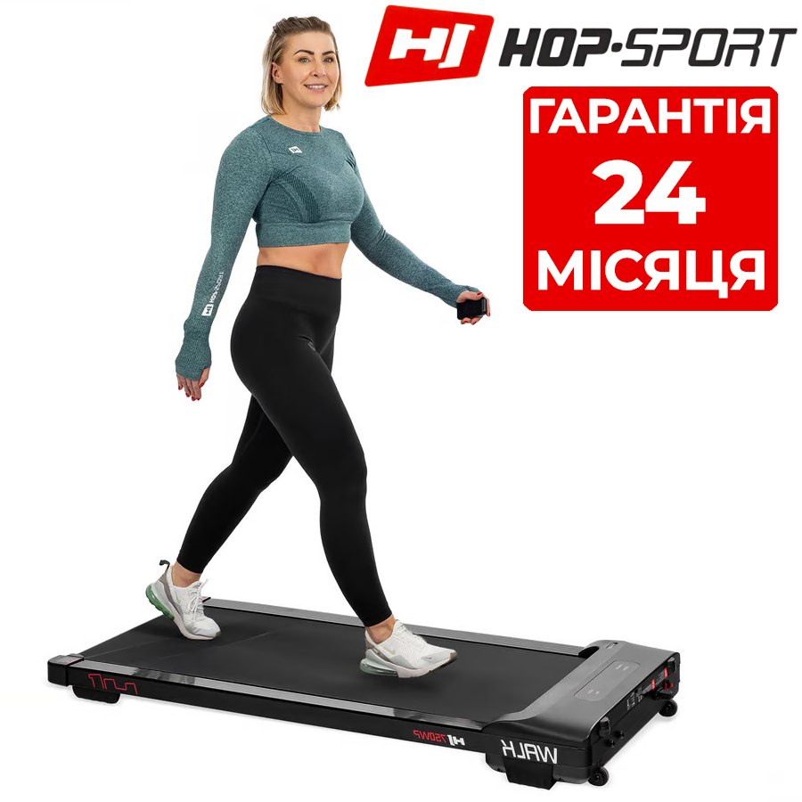 Бігова доріжка Hop-Sport HS-750WP Walk / Макс. вага користувача: 120 кг. З программами