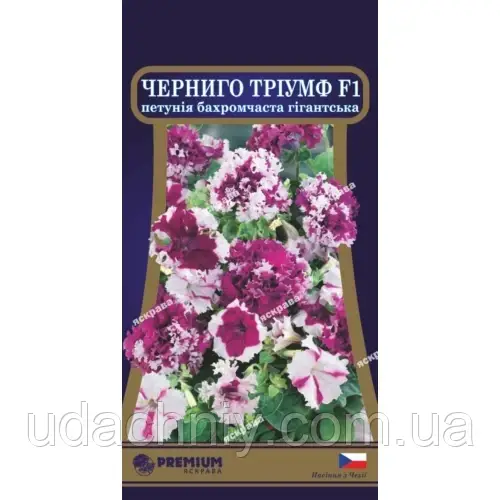 Петунія бахромчаста Черніго Тріумф F1 10 нас в оболонці