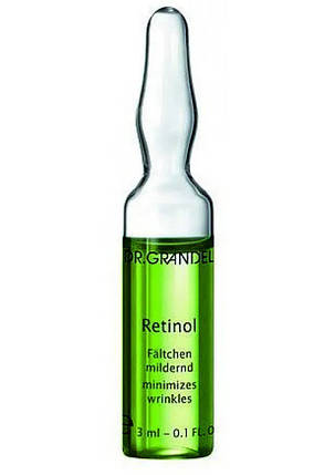 Ампула для обличчя, шиї та зони декольте з ретинолом Dr. Grandel Retinol, 3 мл, фото 1