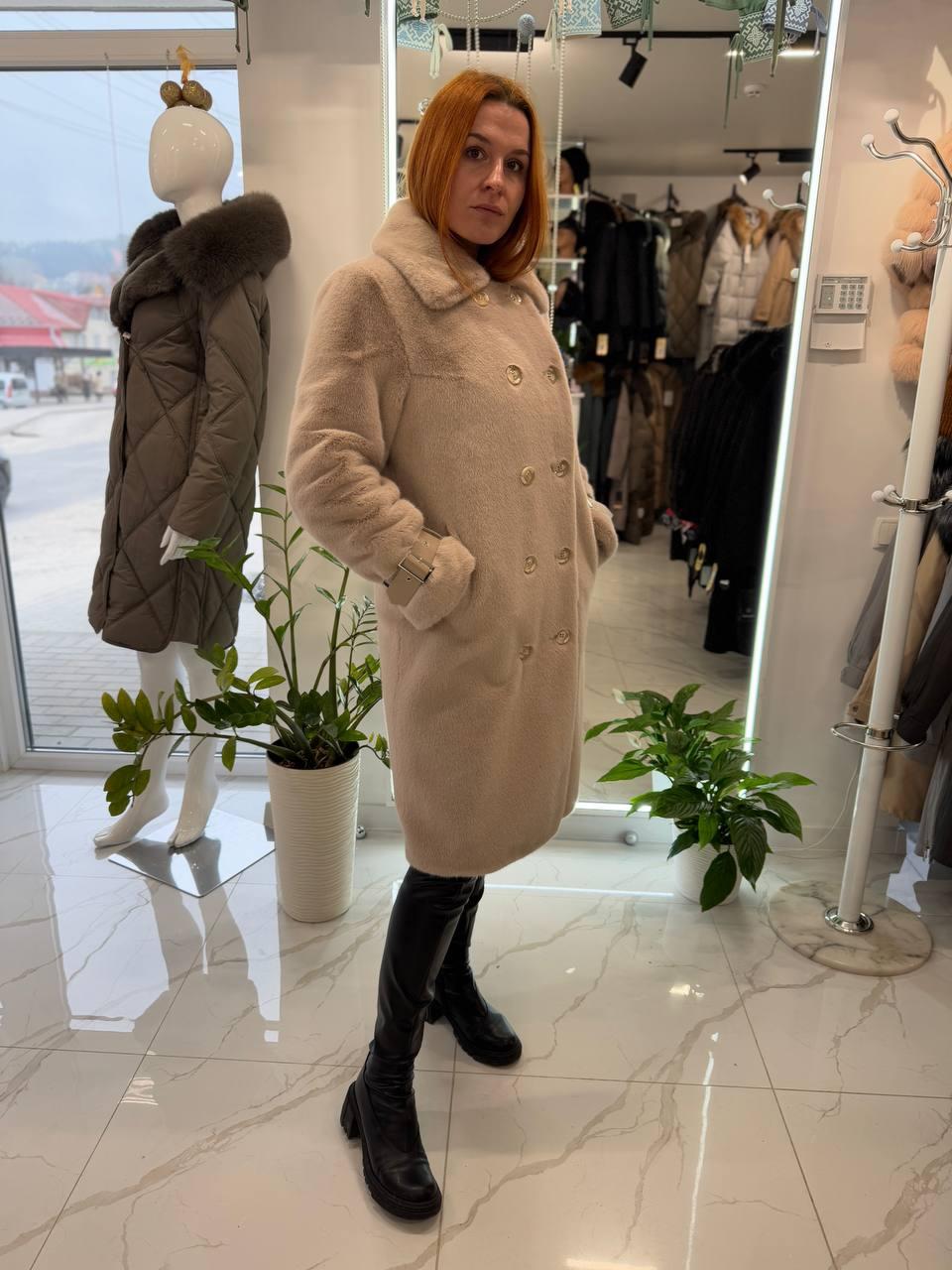 Шуба з хутра "Єконорки".