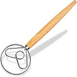 Вінчик датський для змішування тіста з дизайном серце, фото 2