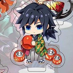 Акрилова фігурка Клинок, що розсікає демонів Томіока Гію Demon Slayer: Kimetsu no Yaiba Tomioka Giyuu 6 см, фото 1