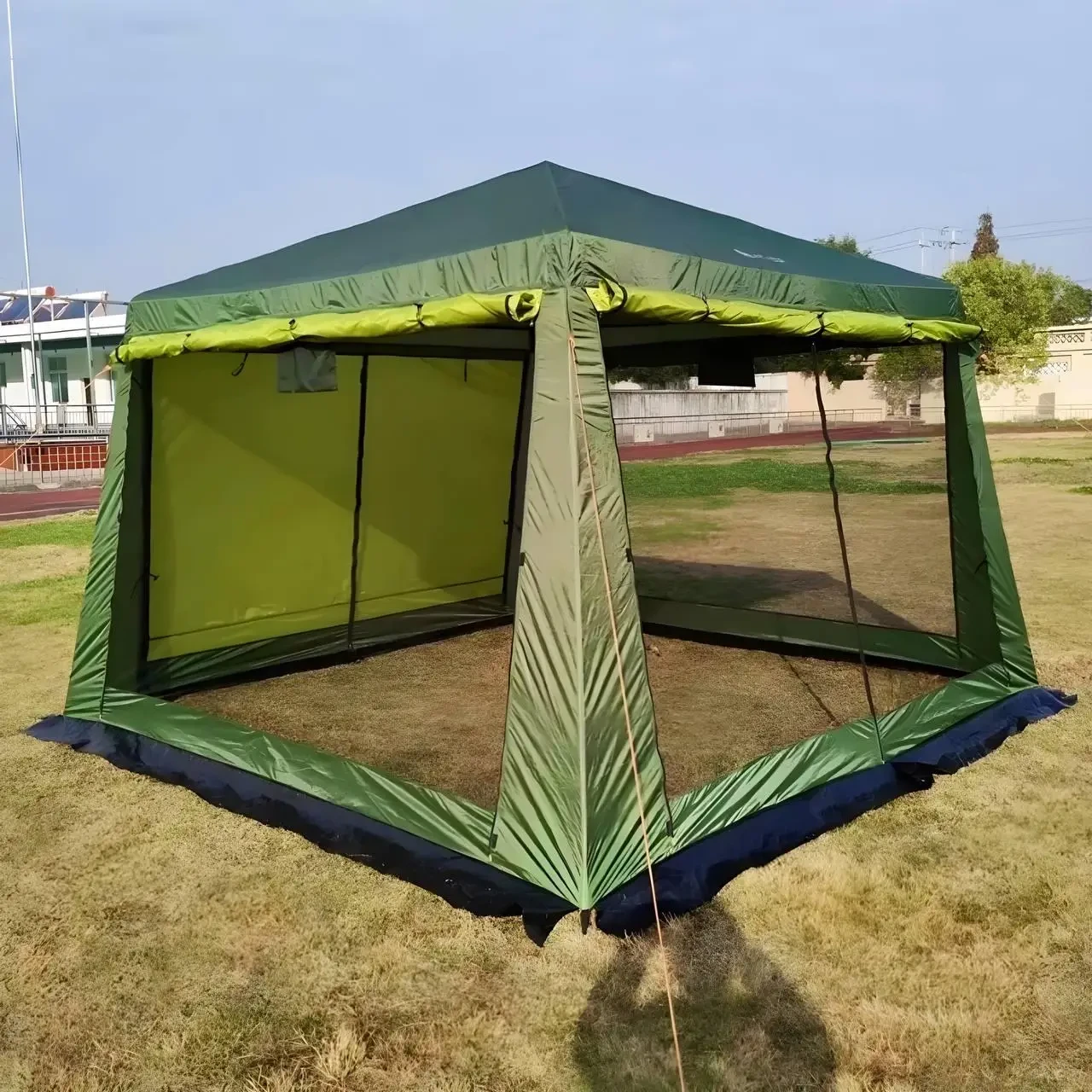 Намет — намет, тент — альтанка (Shark 320х320х245 см) з вітрозахисною спідницею