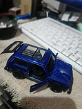 Модель авто 1/40 автомобіль ВАЗ 2121 "Нива", синій. Якість!, фото 5