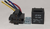 Реле 12 в 40а 5 контакти 12v 40a 5 pin, водонепроникне