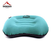 Портативная надувная подушка Widesea для кемпинга сверхлегкая надувная подушка для шеи.