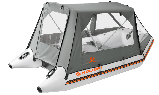 Тент - палатка Kolibri KM-330DL, KM-330DSL серая (33.227.0.35), фото 4