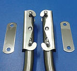 Транцові колеса Технопарус КТ-10 неіржавка сталь автомат швидкознімні, фото 3