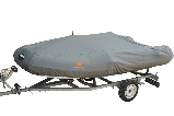 Тент Транспортувальний для Човнів 410-450 см, темно-сірий, фото 2