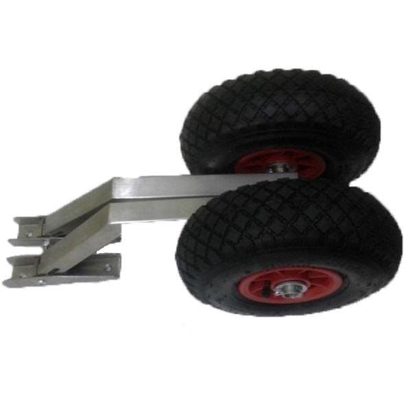 Транцові колеса Технопарус КТ-1 неіржавка сталь подовжені, фото 1