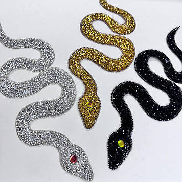 Фрагмент Змія (термофіксація) розмір 10х26.5см