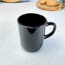 Набір чорних кухлів 6 шт 250 мл Luminarc EMPILABLE BLACK, фото 5