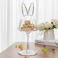 Ємність для зберігання "Празична надія" 12х12х28,5 см (скло)