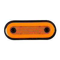 Світлодіодний бічний габаритний ліхтар неоновий жовтий 12-24v