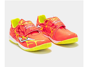 Футзалки JOMA SUPER COPA для дітей червоний/салатовий