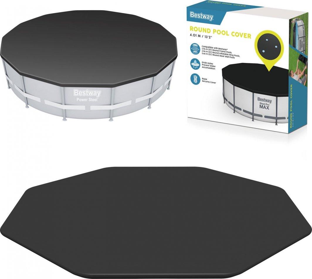 Накриття для каркасного басейну Bestway Hydrium 366 см/12 футів, фото 1