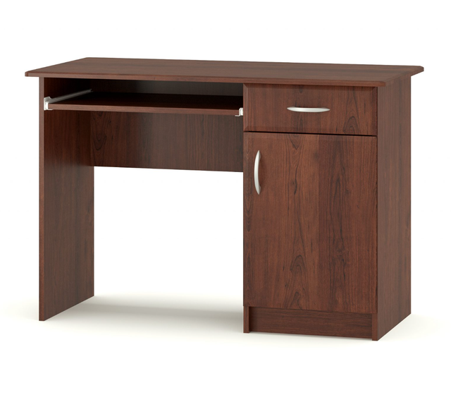 Стіл письмовий 1-тумбовий Горіх міланський