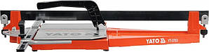 Плиткоріз ручний YATO : одна направляюча з ковзаючим повзунком, L= 63 cм [2]