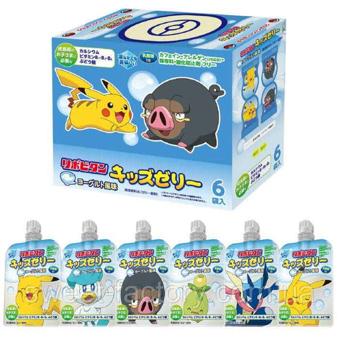 Йогуртовий напій Taisho Poket Monster Pouch Jelly 125g