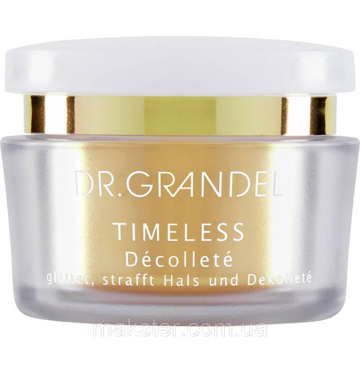 Крем для шиї та зони декольте з пуш-ап ефектом Dr. Grandel Timeless Decollete, 50 мл