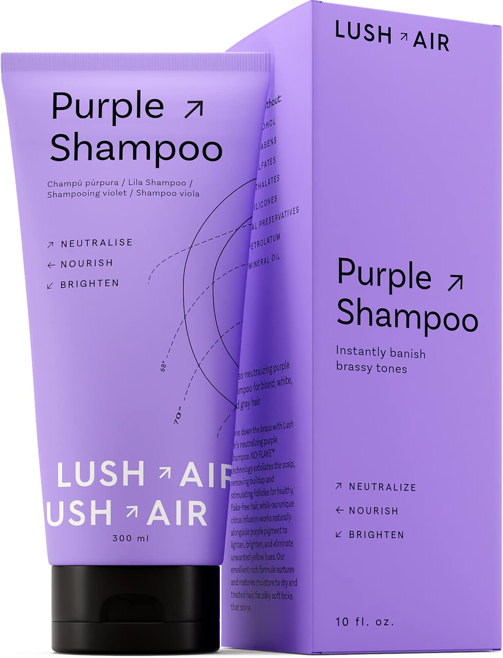 Блондувальний шампунь Lush Air Purple 300 мл