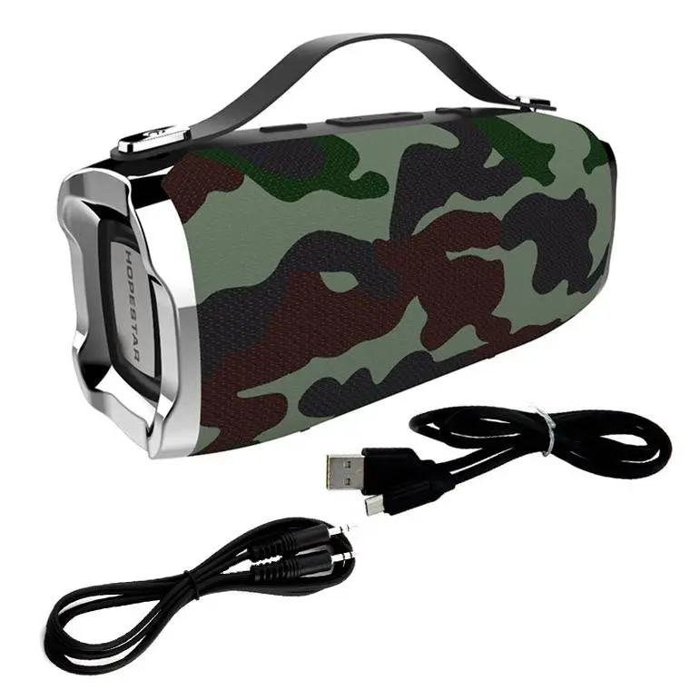 Бездротова колонка Hopestar H36 акустика камуфляж зелений, фото 1