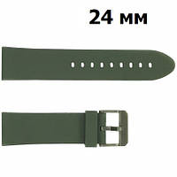 Ремінець для годинника Skmei 1469/1257 Army Green/White