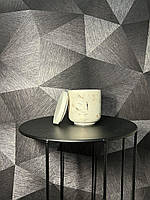 Кашпо із гіпсу М (білий +паталь)