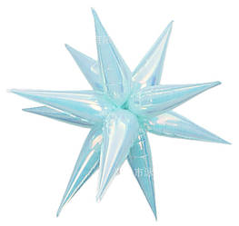 Фольгована кулька промінь для 3D зірки їжака 41 дюйм голограма