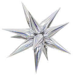 Фольгована кулька промінь для 3D зірки їжака 27 дюймів голограма