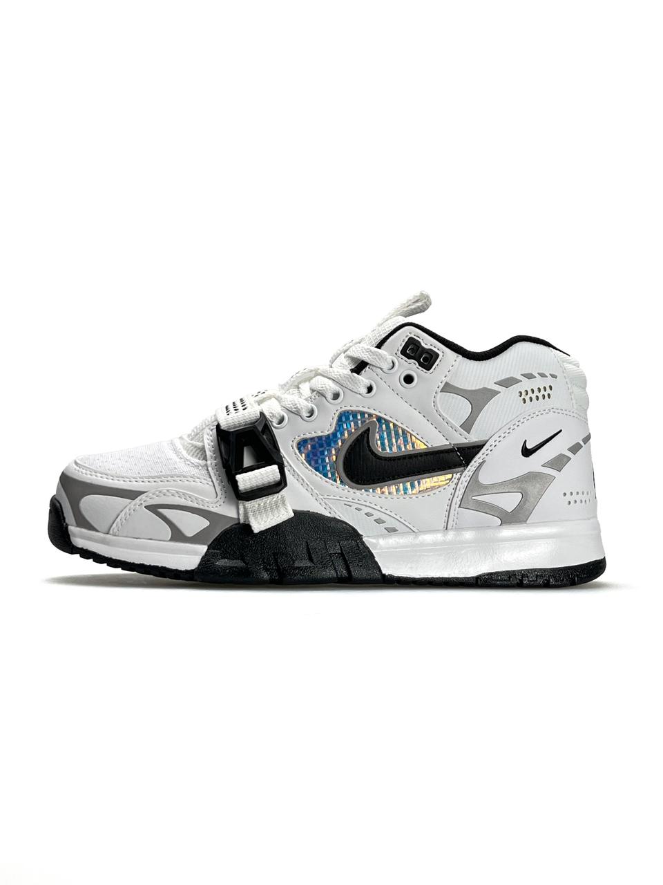 Чоловічі кросівки Nike Air Trainer 1 SP White Black, кеди Найк шкіра текстиль водовідштовхувальний. 41