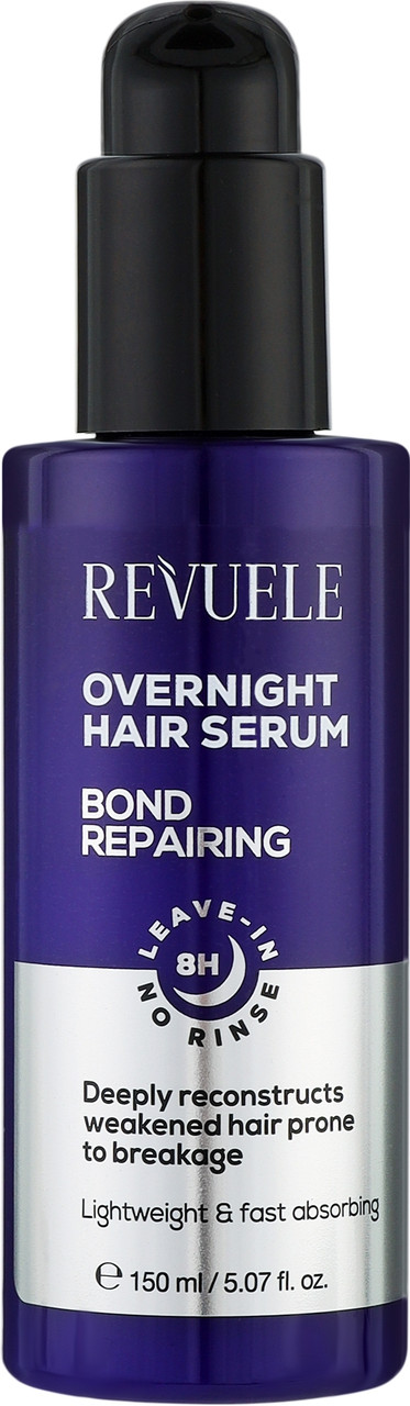 Відновлююча нічна сироватка для волосся Revuele Overnight Hair Serum 8H Bond Repairing 150 мл