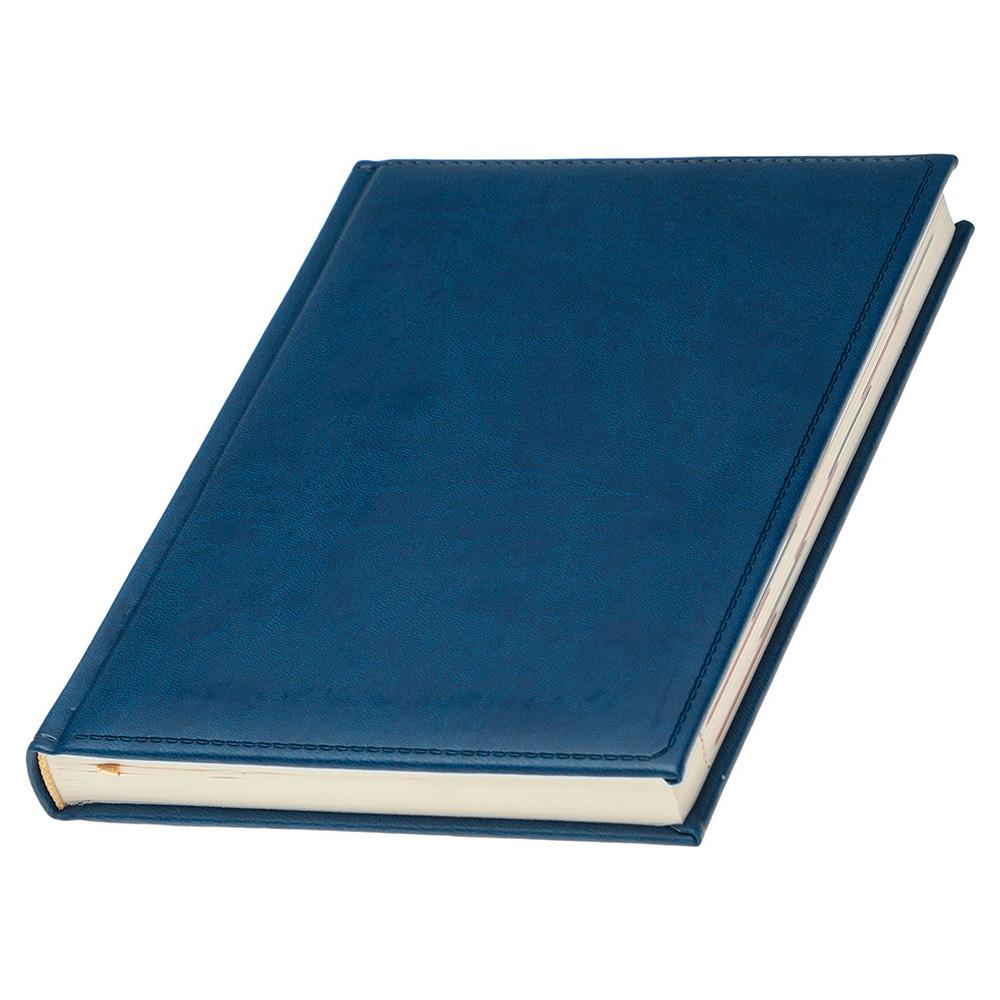 Щоденник датований на 2026 рік Прінт формат А5 темно-синій брендування від 20 штук, фото 1