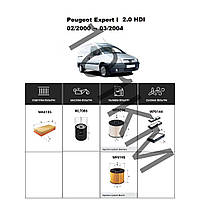 Комплект фільтрів Peugeot Expert I 2.0 HDI (2000-2004) WIX