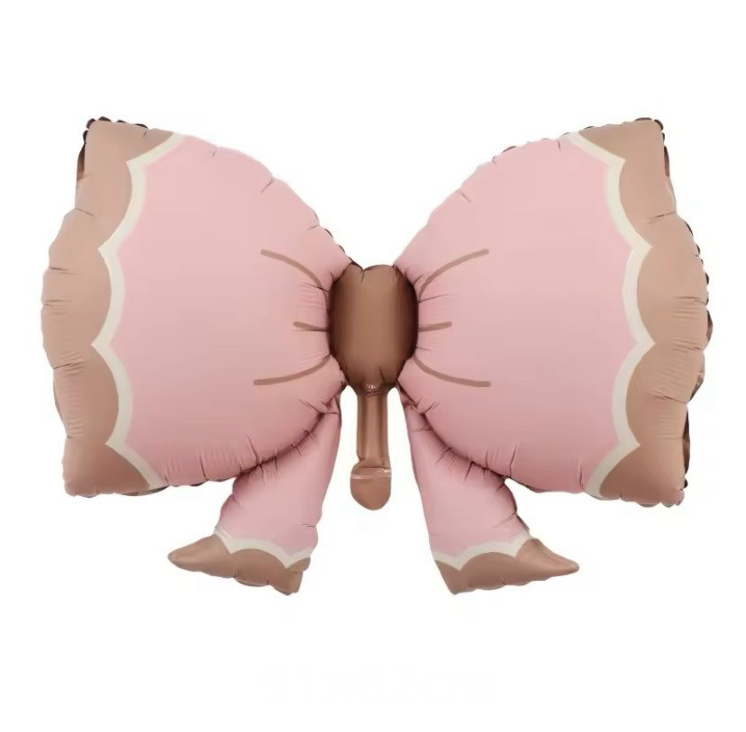 Фольгована кулька фігура Бантик 92х58,5 см, фото 1